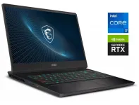 Ігровий ноутбук Б-клас MSI Vector GP66 12UGS / 15.6" (2560x1440) IPS / Intel Core i7-12700H (14 (20) ядер по 3.5 - 4.7 GHz) / 32 GB DDR5 / 480 GB SSD / nVidia GeForce RTX 3070 Ti, 8 GB GDDR6, 256-bit / WebCam б/в