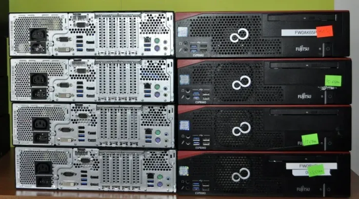 Комп'ютер Fujitsu Esprimo D756 E85+ SFF / Intel Core i5-6500 (4 ядра по 3.2 - 3.6 GHz) / 32 GB DDR4 / 500 GB SSD NEW / Intel HD Graphics 530 / DVD-ROM / DVI б/в - зображення 9