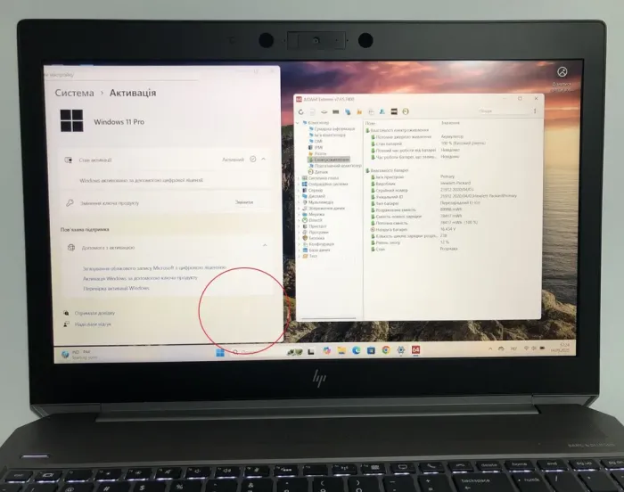 Мобільна робоча станція Б-класу HP ZBook 15 G6 / 15,6" (1920x1080) IPS / Intel Core i7-9850H (6 (12) ядер по 2,6 - 4,6 ГГц) / 32 ГБ DDR4 / 512 ГБ SSD NVMe / nVidia Quadro RTX 3000, 6 ГБ GDDR6, 192-біт / WebCam / Win 11 Pro б/в - зображення 10