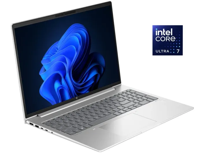 Ультрабук HP ProBook 460 G11 / 16" (1920x1200) IPS / Intel Core Ultra 7 155U (12 (14) ядер по 1.2 - 4.8 GHz) / 16 GB DDR5 / 512 GB SSD M.2 / Intel Graphics / WebCam / Win 11 Pro - зображення 1