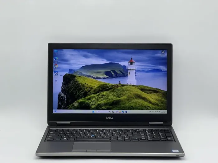 Мобільна робоча станція Dell Precision 7530 / 15.6" (1920x1080) IPS / Intel Core i5-8400H (4 (8) ядер по 2.5 - 4.2 GHz) / 16 GB DDR4 / 240 GB SSD / nVidia Quadro P2000, 4 GB GDDR5, 128-bit / WebCam б/в - зображення 2