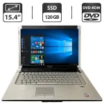Ноутбук Dell XPS M1530 / 15.4" (1280x800) TN / Intel Core 2 Duo T9300 (2 (4) ядра по 2.5 GHz) / 4 GB DDR2 / 120 GB SSD / nVidia GeForce 8600M GT, 512 MB GDDR2, 128-bit / WebCam / DVD-ROM б/в