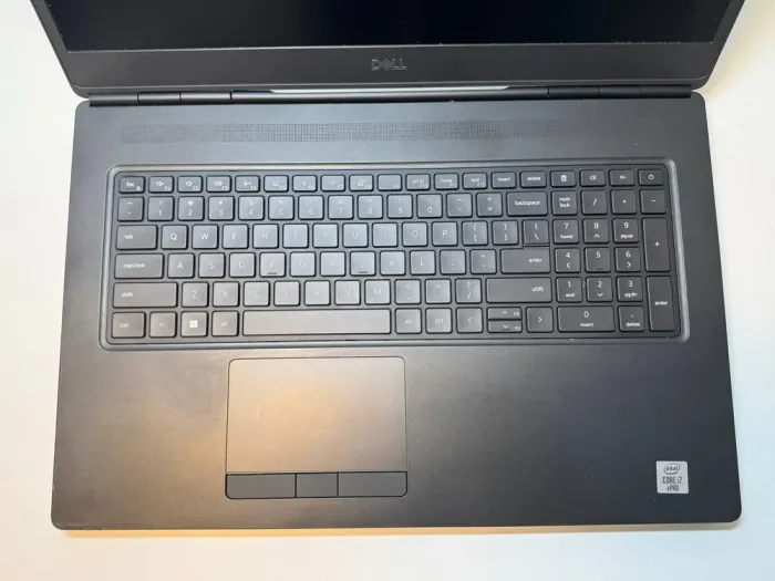 Робоча станція Dell Precision 7750 / 17.3" (1920x1080) IPS / Intel Core i7-10750H (6 (12) ядер по 2.6 - 5.0 GHz) / 32 GB DDR4 / 512 GB SSD / nVidia Quadro RTX 3000, 6 GB GDDR6, 192-bit / WebCam / HDMI б/в - зображення 3