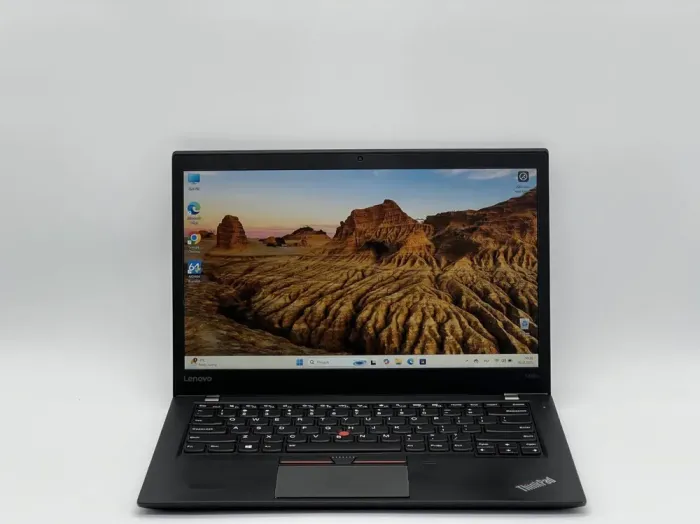 Ноутбук Lenovo ThinkPad T460s / 14" (1920x1080) IPS / Intel Core i7-6600U (2 (4) ядра по 2.6 - 3.4 GHz) / 8 GB DDR4 / 240 GB SSD / Intel HD Graphics 520 / WebCam б/в - зображення 2