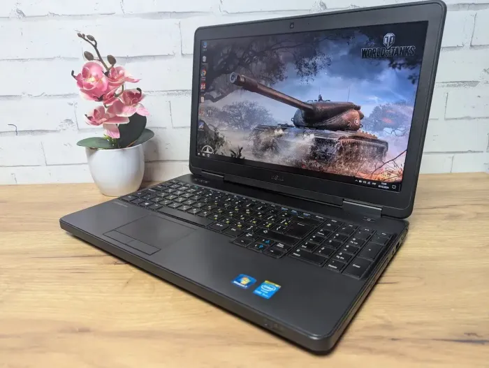 Ноутбук Dell Latitude E5540 / 15.6" (1920x1080) TN / Intel Core i5-4310U (2 (4) ядра по 2.0 - 3.0 GHz) / 8 GB DDR3 / 128 GB SSD / Intel HD Graphics 4400 / WebCam / DVD-ROM б/в - зображення 6
