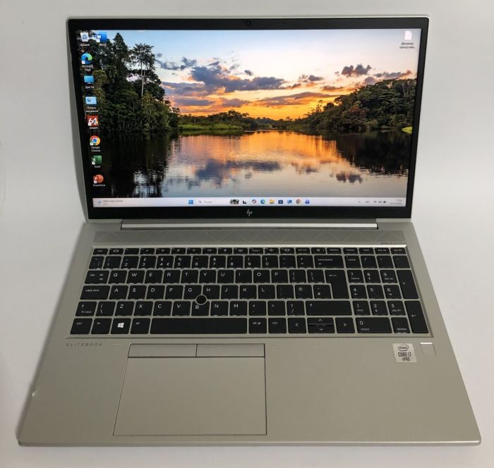 Ігровий ультрабук Б-класу HP EliteBook 850 G7 / 15,6" (1920x1080) IPS / Intel Core i7-10610U (4 (8) ядра по 1,8 - 4,9 ГГц) / 16 ГБ DDR4 / 256 ГБ SSD NVMe / nVidia GeForce MX250, 2 ГБ GDDR5, 64-біт / WebCam / Win 11 Pro б/в - зображення 2