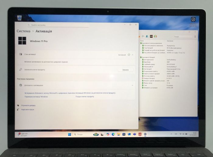 Ультрабук Б-клас Microsoft Surface Laptop 4 1950 / 13.5" (2256x1504) IPS Touch / Intel Core i7-1185G7 (4 (8) ядра по 3.0 - 4.8 GHz) / 16 GB DDR4 / 512 GB SSD NVMe / Intel Iris Plus Graphics / WebCam / Win 11 Pro б/в - зображення 10