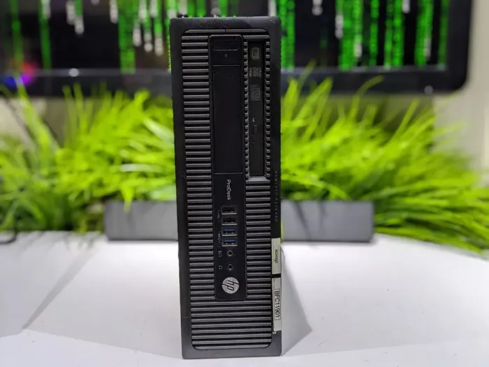 Комп'ютер HP ProDesk 600 G1 SFF / Intel Core i5-4430 (4 ядра по 3.0 - 3.2 GHz) / 8 GB DDR3 / 120 GB SSD / Intel HD Graphics 4600 / DVD-RW б/в - зображення 2