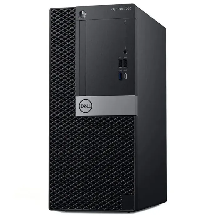 Комп'ютер Dell OptiPlex 7050 Tower / Intel Core i5-7500 (4 ядра по 3.4 - 3.8 GHz) / 16 GB DDR4 / 250 GB SSD + 1000 GB HDD / Intel HD Graphics 630 б/в - зображення 2