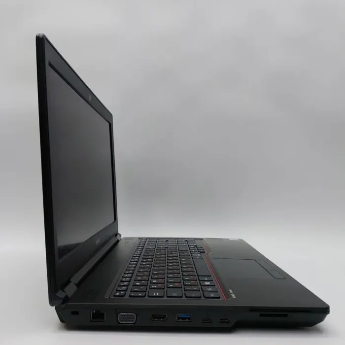 Мобільна робоча станція Fujitsu Celsius H7510 / 15.6" (1920x1080) IPS / Intel Core i7-10850H (6 (12) ядер по 2.7 - 5.1 GHz) / 32 GB DDR4 / 512 GB SSD / Quadro T1000, 4 GB GDDR6, 128-bit / WebCam / HDMI б/в - зображення 4