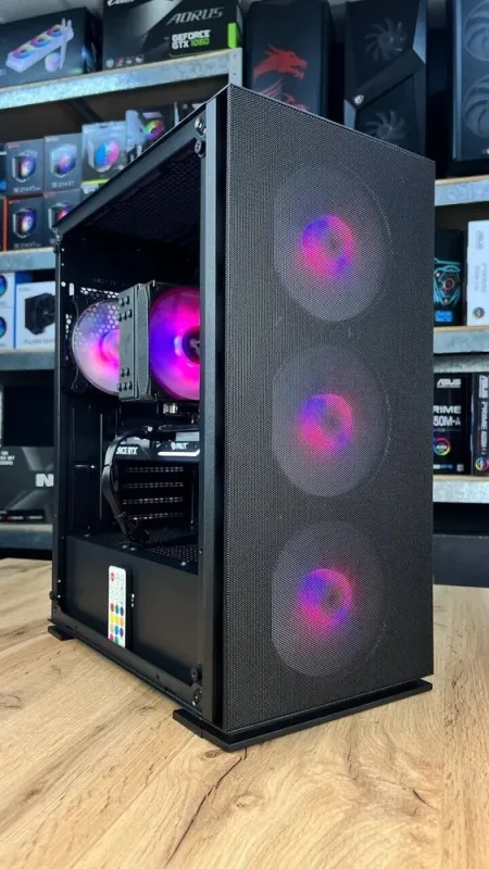 Збірка під замовлення: 2E Gaming Virtus Neo G3301N Black Tower / AMD Ryzen 5 5600 (6 (12) ядер по 3.5 - 4.4 GHz) / 32 GB DDR4 / 1000 GB SSD M.2 / nVidia GeForce RTX 4060, 8 GB GDDR6, 128-bit / 650W - зображення 3