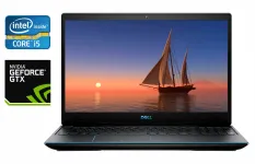 Ігровий ноутбук Б-клас Dell G3 3500 / 15.6" (1920x1080) IPS / Intel Core i5-10300H (4 (8) ядра по 2.5 - 4.5 GHz) / 16 GB DDR4 / 512 GB SSD / nVidia GeForce GTX 1650, 4 GB GDDR6, 128-bit / WebCam / TouchID б/в