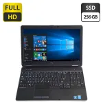Ноутбук Dell Latitude E6540 / 15.6" (1920x1080) TN / Intel Core i5-4300M (2 (4) ядра по 2.6 - 3.3 GHz) / 8 GB DDR3 / 256 GB SSD / Intel HD Graphics 4600 / WebCam / DVD-ROM б/в