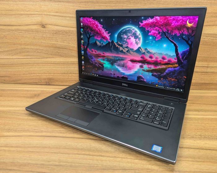 Мобільна робоча станція Dell Precision 7730 / 17,3" (1920x1080) IPS / Intel Core i7-8850H (6 (12) ядра по 2,6 - 4,3 ГГц) / 64 ГБ DDR4 / 500 ГБ SSD / nVidia Quadro P3200, 6 ГБ GDDR5, 192-біт / WebCam / HDMI / Windows 10 б/в - изображение 5