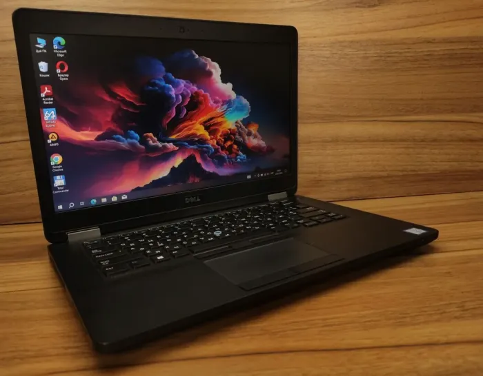 Ноутбук Б-клас Dell Latitude E5470 / 14" (1366x768) TN / Intel Core i5-6200U (2 (4) ядра по 2.3 - 2.8 GHz) / 8 GB DDR3 / 256 GB SSD / Intel HD Graphics 520 / WebCam / Windows 10 б/в - зображення 4