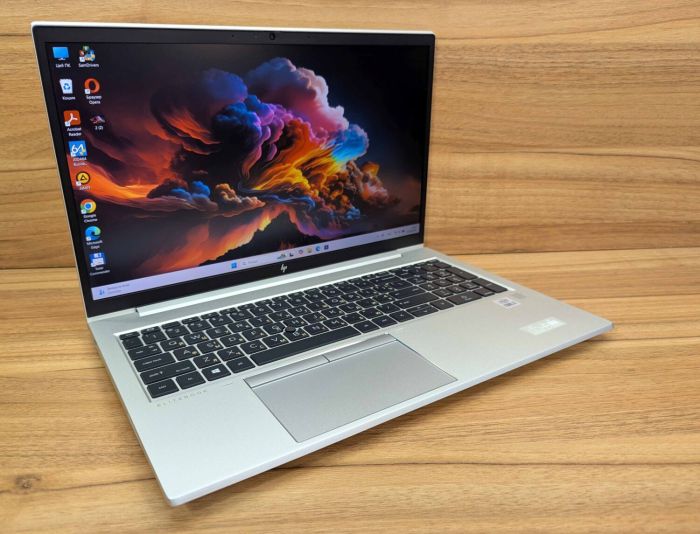 Ультрабук HP EliteBook 850 G7 / 15.6" (1920x1080) IPS / Intel Core i7-10610U (4 (8) ядра по 1.8 - 4.9 GHz) / 16 GB DDR4 / 512 GB SSD / Intel UHD Graphics / WebCam / TouchID / Windows 10 б/в - зображення 4