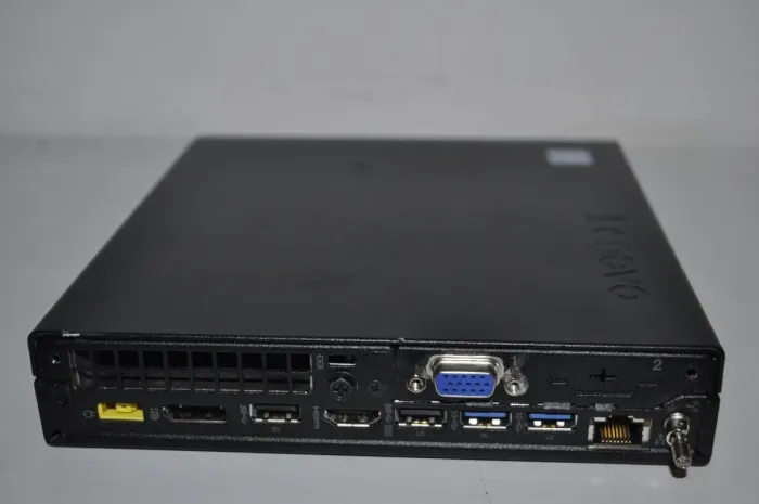 Неттоп Lenovo ThinkCentre M720q Tiny USFF / Intel Core i5-8400T (6 ядер по 1.7 - 3.3 GHz) / 32 GB DDR4 / 512 GB SSD / Intel UHD Graphics 630 / Wi-Fi / Windows 11 Pro б/в - зображення 11