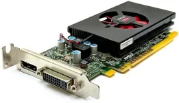 Дискретна відеокарта AMD Radeon R7 350Х, 4 GB GDDR3, 128-bit / 1x DVI, 1x DisplayPort / Для корпусів форм-фактора SFF б/в