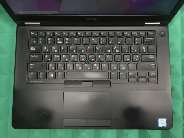 Ультрабук Dell Latitude E5470 / 14" (1366x768) TN / Core i5-6300U (2 (4) ядра по 2.4 - 3.0 GHz) / 8 GB DDR4 / 180 GB SSD / HD Graphics 520 / WebCam/ Win 10 б/в - зображення 4