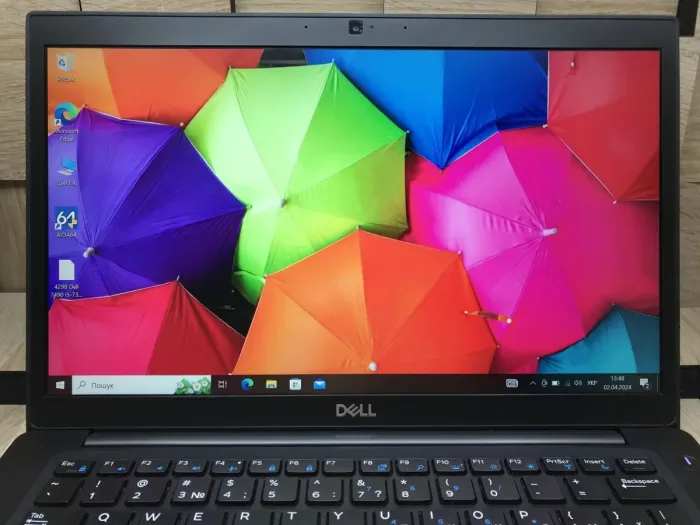 Ноутбук Б-клас Dell Latitude 7490 / 14" (1920x1080) IPS / Intel Core i5-7300U (2 (4) ядра по 2.6 - 3.5 GHz) / 8 GB DDR4 / 240 GB SSD M.2 / Intel HD Graphics 620 / WebCam / Fingerprint / HDMI б/в - зображення 3