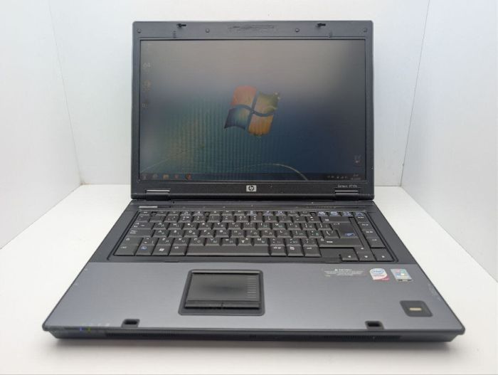 Ноутбук HP Compaq 6710b / 15.4" (1280x800) TN / Intel Core 2 Duo T8100 (2 ядра по 2.1 GHz) / 4 GB DDR2 / 160 GB HDD / Intel Graphics / DVD-ROM б/в - изображение 2