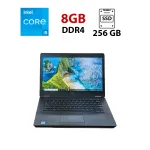 Ультрабук Dell Latitude E7470 / 14" (1920x1080) IPS / Intel Core i5-6300U (2 (4) ядра по 2.4 - 3.0 GHz) / 8 GB DDR4 / 256 GB SSD / Intel HD Graphics 520 / WebCam б/в