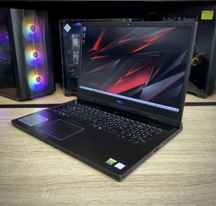 Ігровий ноутбук Dell Inspiron G7 7790 / 17.3" (1920x1080) IPS / Intel Core i5-9300H (4 (8) ядра по 2.4 - 4.1 GHz) / 32 GB DDR4 / 120 GB SSD + 1000 GB HDD / nVidia GeForce RTX 2060, 6 GB GDDR6, 192-bit / WebCam б/в - зображення 5