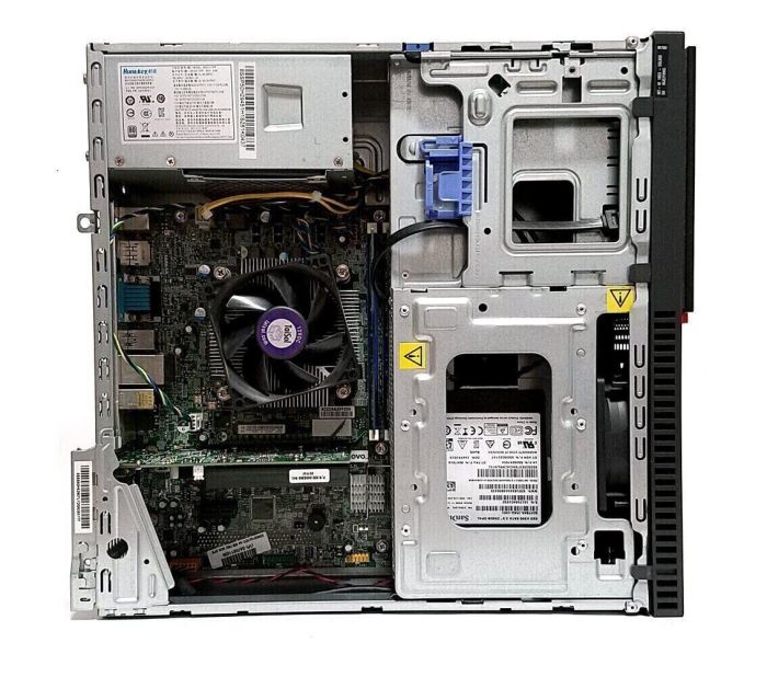 Ігровий ПК Lenovo ThinkCentre M700 SFF / Intel Core i5-6500 (4 ядра по 3,2 - 3,60 ГГц) / 16 ГБ DDR4 / 256 ГБ SSD / AMD Radeon 550, 2 ГБ GDDR5, 64-біт / Win 10 Home б/в - зображення 4