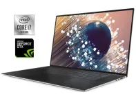 Ігровий ноутбук Б-клас Dell XPS 17 9700 / 17" (1920x1200) IPS / Intel Core i7-10750H (6 (12) ядер по 2.6 - 5.0 GHz) / 16 GB DDR4 / 512 GB SSD NVMe / nVidia GeForce GTX 1650 Ti, 4 GB GDDR6, 128-bit / WebCam б/в