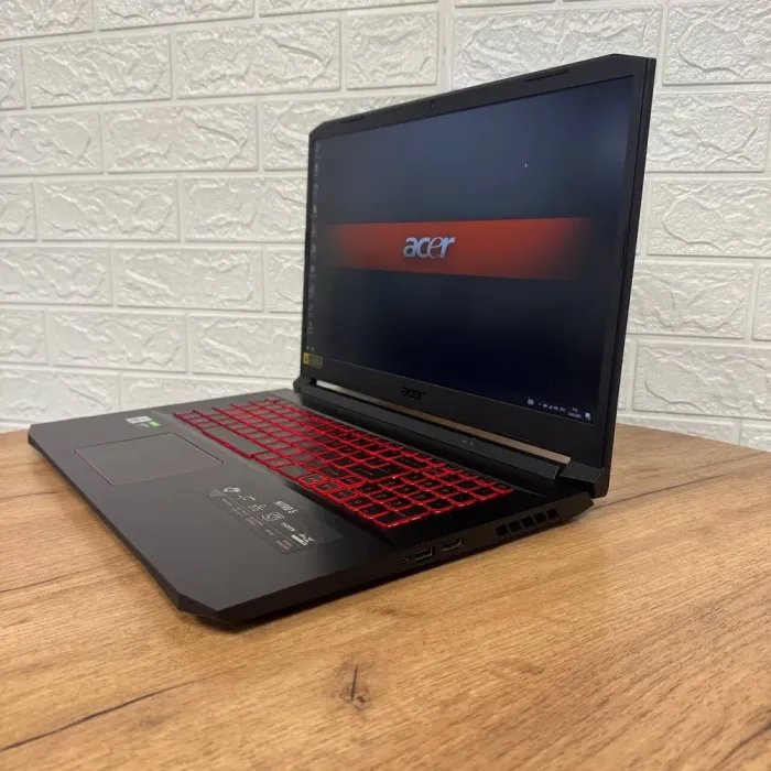 Ігровий ноутбук Б-клас Acer Nitro 5 AN517-52 / 17.3" (1920x1080) IPS / Intel Core i5-10300H (4 (8) ядра по 2.5 - 4.5 GHz) / 16 GB DDR4 / 512 GB SSD / nVidia GeForce GTX 1650 Ti, 4 GB GDDR6, 128-bit / WebCam б/в - зображення 5