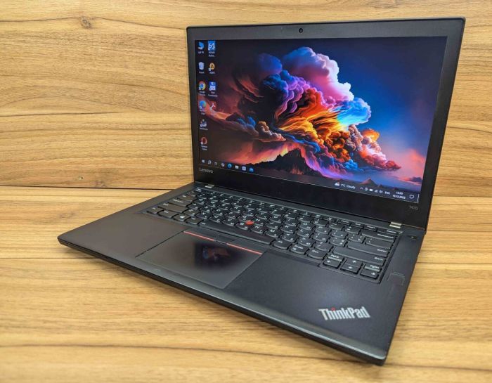 Ультрабук Б-клас Lenovo ThinkPad T470 / 14" (1920x1080) IPS / Intel Core i5-6300U (2 (4) ядра по 2.4 - 3.0 GHz) / 16 GB DDR4 / 512 GB SSD / Intel HD Graphics 520 / WebCam / TouchID / Windows 10 б/в - изображение 5