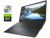 Ігровий ноутбук Б-клас Dell G3 3500 / 15.6" (1920x1080) IPS / Intel Core i7-10750H (6 (12) ядер по 2.6 - 5.0 GHz) / 16 GB DDR4 / 1000 GB SSD / nVidia GeForce RTX 2060, 6 GB GDDR6, 192-bit / WebCam б/в