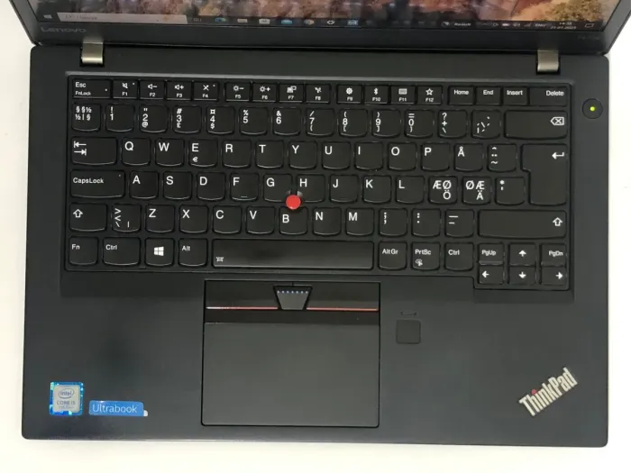 Ультрабук Б-клас Lenovo ThinkPad T470s / 14" (1920x1080) IPS / Intel Core i5-7200U (2 (4) ядра по 2.5 - 3.1 GHz) / 8 GB DDR4 / 256 GB SSD / Intel HD Graphics 620 / WebCam / Два АКБ б/в - зображення 9