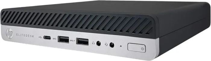 Неттоп HP EliteDesk 800 G4 Desktop Mini USFF / Intel Core i5-8600 (6 ядер по 3.1 - 4.3 GHz) / 8 GB DDR4 / 256 GB SSD NVMe / Intel UHD Graphics 630 б/в - зображення 5