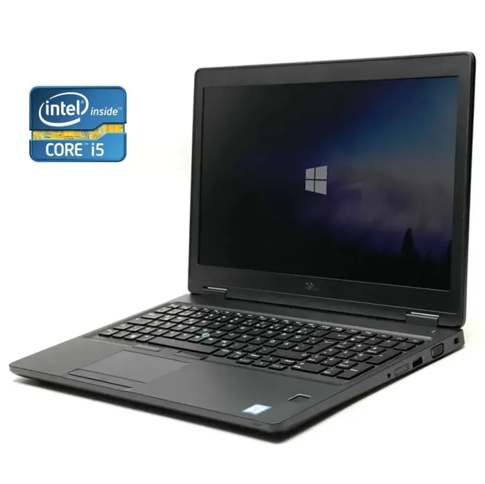 Ноутбук Dell Latitude 5580 / 15.6" (1920x1080) IPS / Intel Core i5-6300U (2 (4) ядра по 2.4 - 3.0 GHz) / 16 GB DDR4 / 512 GB SSD / Intel HD Graphics 520 / Win 10 Pr б/в - зображення 1