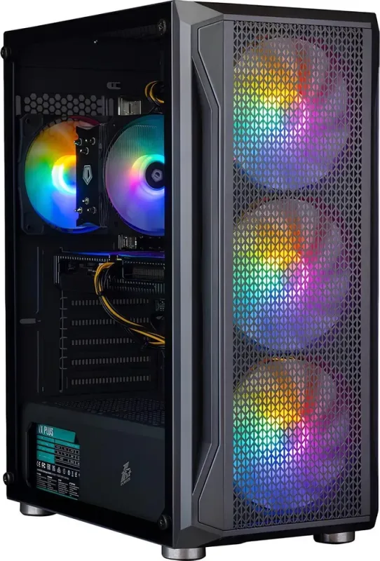 Ігровий ПК Dtop Gaming R533 Tower / AMD Ryzen 5 3600 (6 (12) ядер по 3.6 - 4.2 GHz) / 16 GB DDR4 / 480 GB SSD / nVidia GeForce GTX 1060, 3 GB GDDR5, 192-bit / 500W - зображення 2