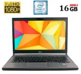 Ноутбук Fujitsu LifeBook E746 / 14" (1920x1080) IPS / Intel Core i7-6600U (2 (4) ядра по 2.6 - 3.4 GHz) / 16 GB DDR4 / 240 GB SSD / Intel HD Graphics 520 / DisplayPort б/в