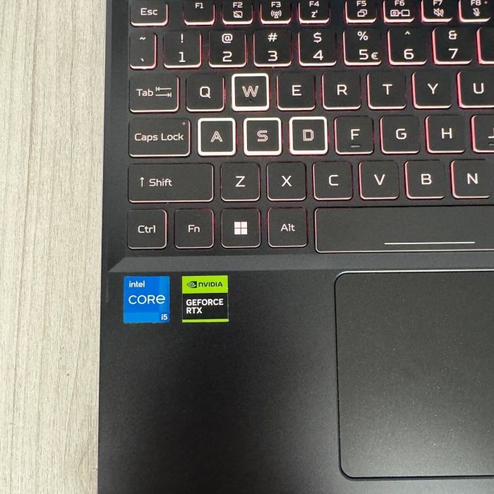 Ігровий ноутбук Acer Nitro 5 AN515-58 / 15.6" (1920x1080) IPS / Intel Core i5-12500H (12 (16) ядер по 3,3 - 4,5 ГГц) / 16 ГБ DDR5 / 512 ГБ SSD NVMe / nVidia GeForce RTX 4050, 6 ГБ GDDR6, 96-біт / WebCam б/в - зображення 8
