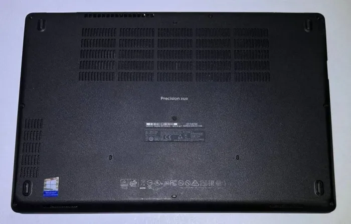 Мобільна робоча станція Dell Precision 3520 / 15.6" (1920x1080) TN / Intel Core i5-7440HQ (4 ядра по 2.8 - 3.8 GHz) / 16 GB DDR4 / 256 GB SSD / nVidia Quadro M620, 2 GB GDDR5, 128-bit / WebCam б/в - зображення 5