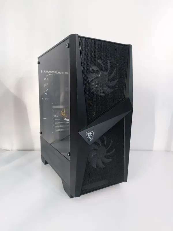 Ігровий ПК MSI MAG Forge 100M Black Tower / Intel Core i7-6700 (4 (8) ядер 3.4 - 4.0 ГГц) / 16 ГБ DDR4 / 240 ГБ SSD M.2 + 1000 ГБ SSD / nVidia GeForce GTX 1060, 3 ГБ GDDR5, 192-bit / 600 Вт б/в - зображення 2