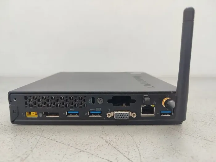 Неттоп Lenovo ThinkCentre M93 Tiny USFF / Intel Core i5-4590T (4 ядра по 2.0 - 3.0 GHz) / 8 GB DDR3 / 128 GB SSD / Intel HD Graphics 4600 / Wi-Fi + Блок живлення б/в - зображення 4