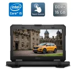 Захищений ноутбук Dell Latitude 14 Rugged 5414 / 14" (1920x1080) IPS Touch / Intel Core i5-6300U (2 (4) ядра по 2,4 - 3,0 ГГц) / 16 ГБ DDR4 / 480 ГБ SSD / Intel HD Graphics 520 / TouchID / HDMI / Windows 10 б/в