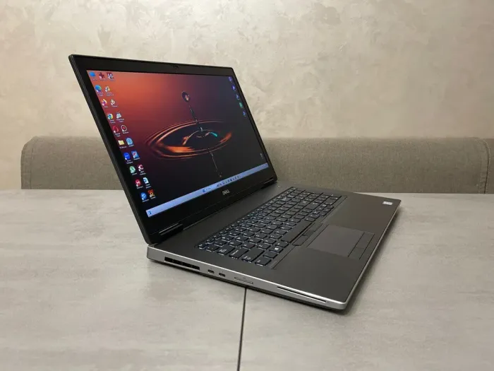 Мобільна робоча станція Dell Precision 7740 / 17,3" (1920x1080) IPS / Intel Core i7-9750H (6 (12) ядер по 2,6 - 4,5 ГГц) / 64 ГБ DDR4 / 1000 ГБ SSD M.2 / nVidia Quadro RTX 4000, 8 ГБ GDDR6, 256-біт / WebCam б/в - зображення 5