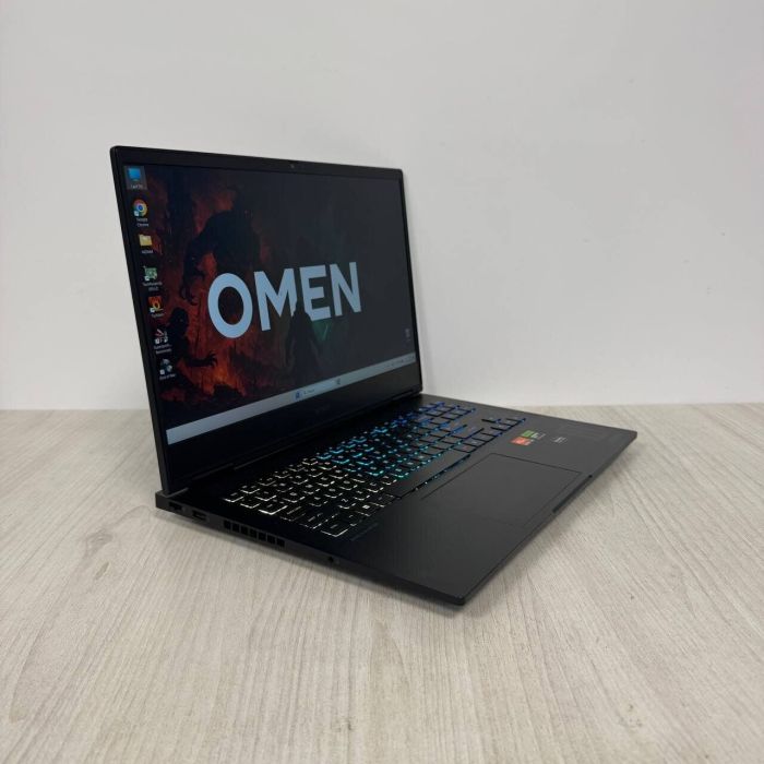 Ігровий ноутбук HP Omen 16z-xd000 / 16.0" (1920x1080) IPS / AMD Ryzen 5 7640HS (6 (12) ядра по 4,3 - 5,0 ГГц) / 16 ГБ DDR5 / 512 ГБ SSD / nVidia GeForce RTX 4050, 6 ГБ GDDR6, 96-біт / WebCam б/в - изображение 6