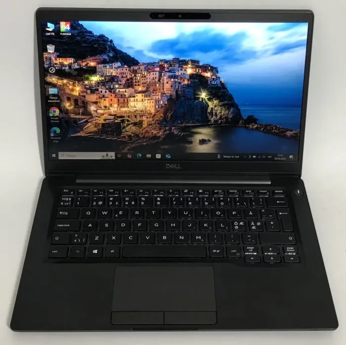 Ультрабук Б-клас Dell Latitude 7300 / 13.3" (1920x1080) IPS / Intel Core i5-8365U (4 (8) ядра по 1.6 - 4.1 GHz) / 8 GB DDR4 / 256 GB SSD / Intel UHD Graphics 620 / WebCam / Win 10 Pro б/в - зображення 2