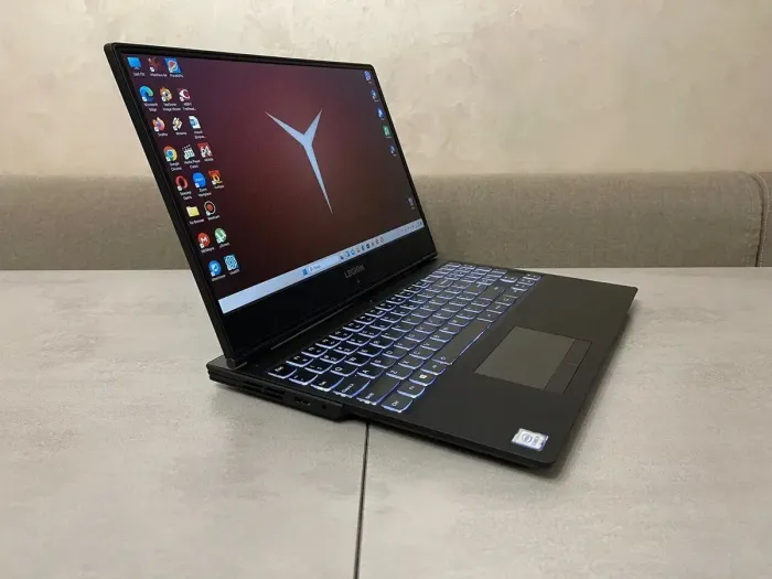 Ігровий ноутбук Б-клас Lenovo Legion Y540-15IRH / 15.6" (1920x1080) IPS / Intel Core i5-9300HF (4 (8) ядра по 2.4 - 4.1 GHz) / 32 GB DDR4 / 256 GB SSD M.2 + 2000 GB HDD / nVidia GeForce RTX 2060, 6 GB GDDR6, 192-bit / WebCam б/в - зображення 6