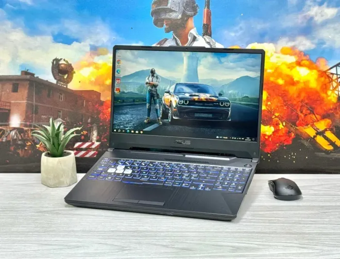 Ігровий ноутбук Б-клас Asus TUF Gaming F15 FX506HC / 15.6" (1920x1080) IPS / Intel Core i5-11400H (6 (12) ядер по 2.2 - 4.5 GHz) / 16 GB DDR4 / 512 GB SSD M.2 / nVidia GeForce RTX 3050, 4 GB GDDR6, 128-bit / WebCam / Win 11 Home б/в - зображення 3