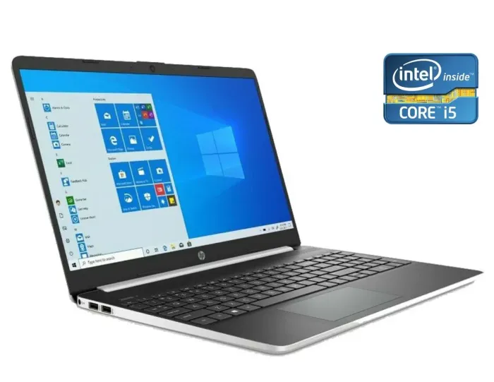 Ультрабук HP 15-dy1751ms / 15.6" (1366x768) TN Touch / Intel Core i5-1035G1 (4 (8) ядра по 1-3.6 GHz) / 8 GB DDR4 / 512 GB SSD / Intel UHD Graphics / WebCam / Win 10 Home б/в - зображення 1