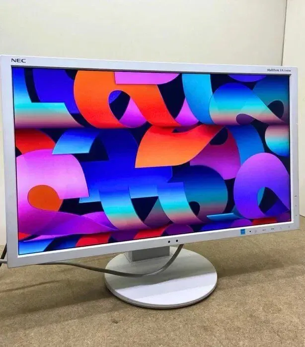 Монітор NEC MultiSync EA234WMi / 23" (1920x1080) IPS / VGA, DVI, HDMI, DisplayPort, USB, Audio / Вбудовані колонки 2x 1W б/в - зображення 2