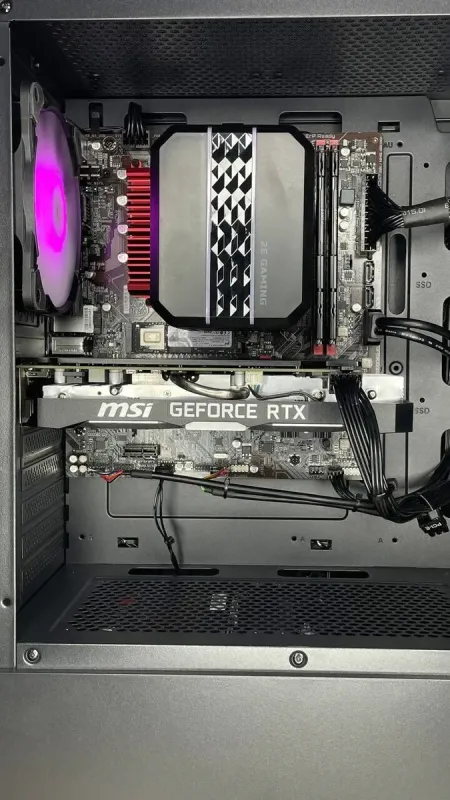 Ігровий ПК Intel Core i3-12100F (4 ядра по 3.3-4.3GHz) / 16GB DDR4 / 512GB SSD M.2 / GeForce RTX 3050, 8GB GDDR6, 128bit / HDMI / 550W б/в - зображення 6